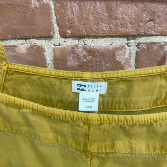 Combi short Billabong jaune moutarde - Picture 2 of 7